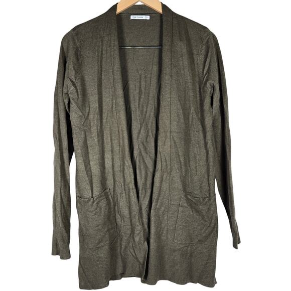 Pink Clover Green Long Sleeve Open Front Cardigan‎ S - Picture 1 of 7